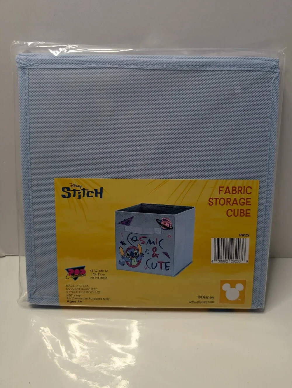 Disney stitch fabric